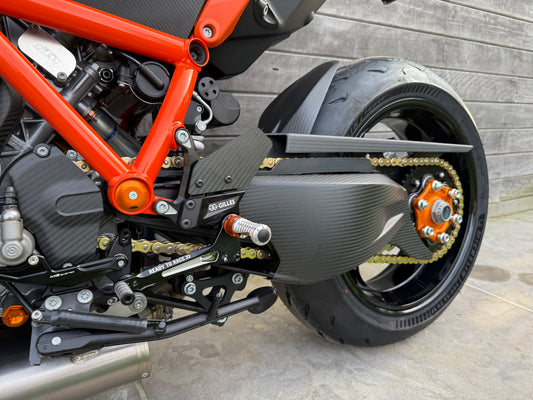 Achterbrug cover carbon