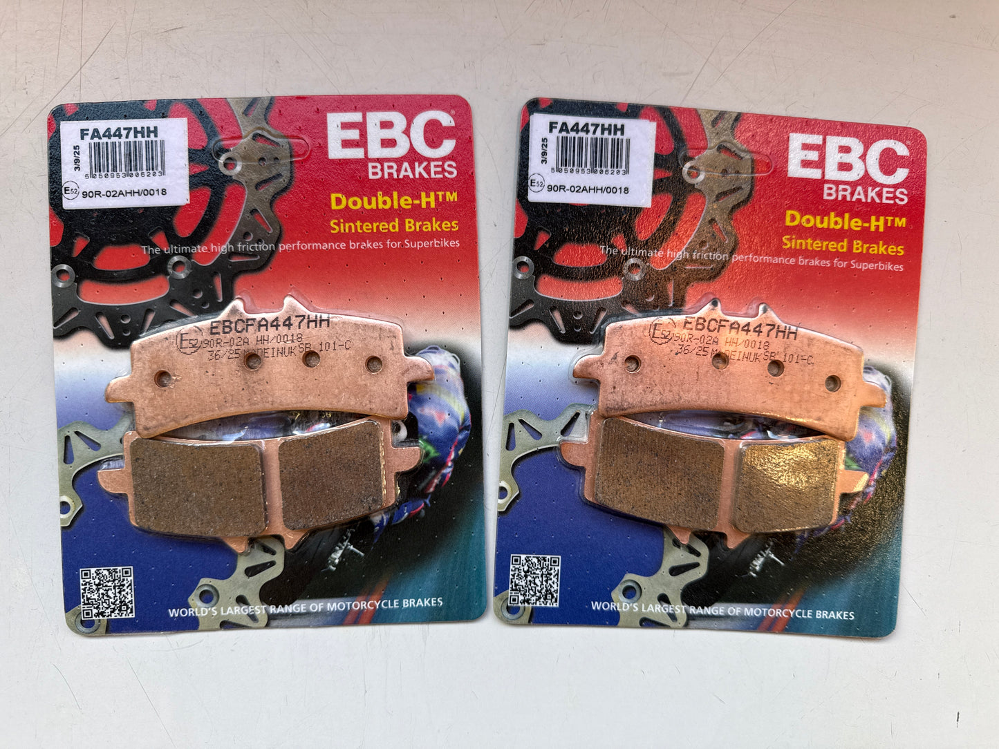 Remblokken EBC vooraan