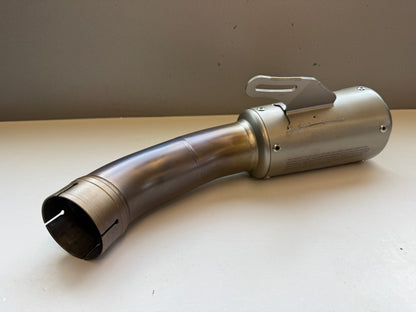 Gebruikte Akrapovic titanium uitlaatdemper evolution line
