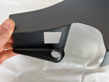 Achterbrug cover carbon