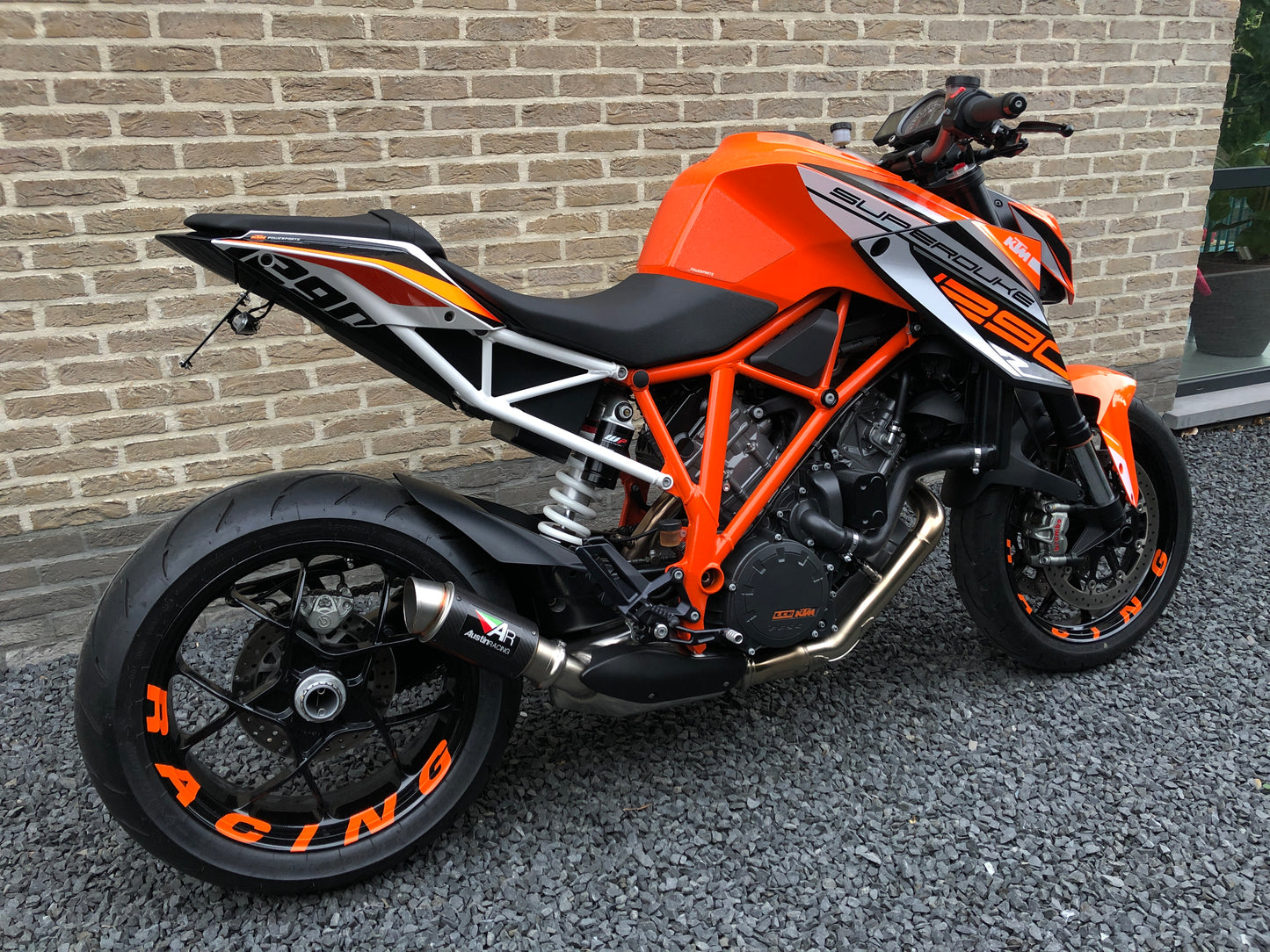 "RACING" Velg stickers