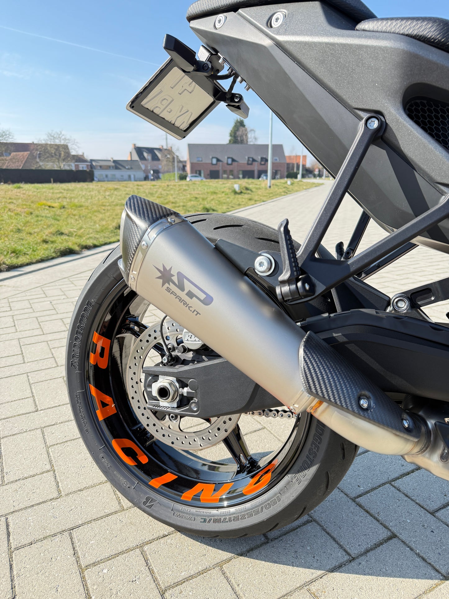 "RACING" Velg stickers