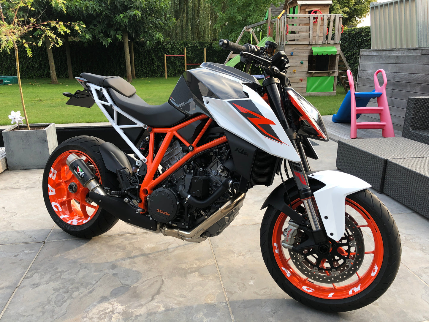 "RACING" Velg stickers