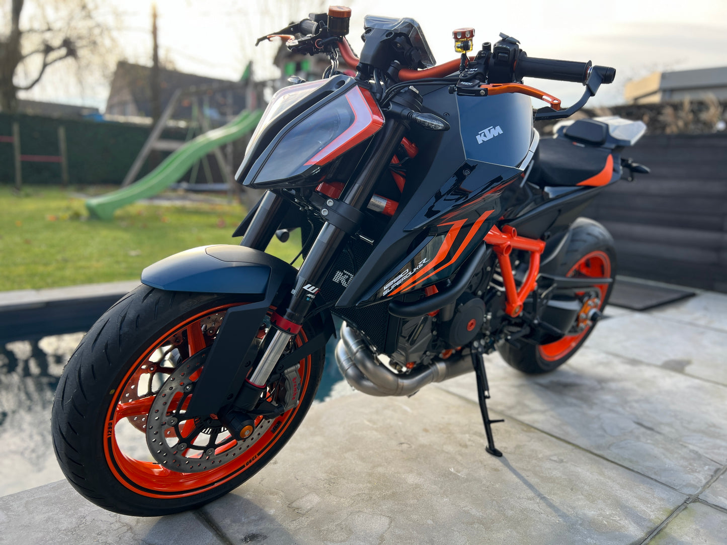 Akrapovic titanium uitlaatlijn