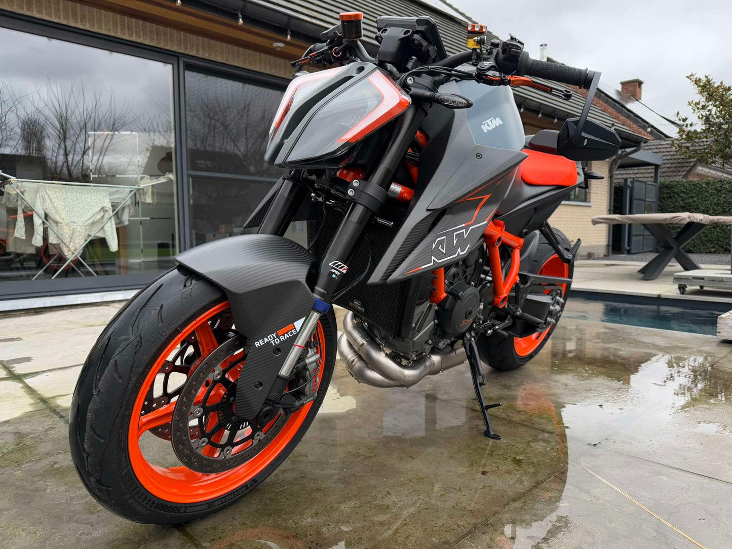 Spatbord voor carbon