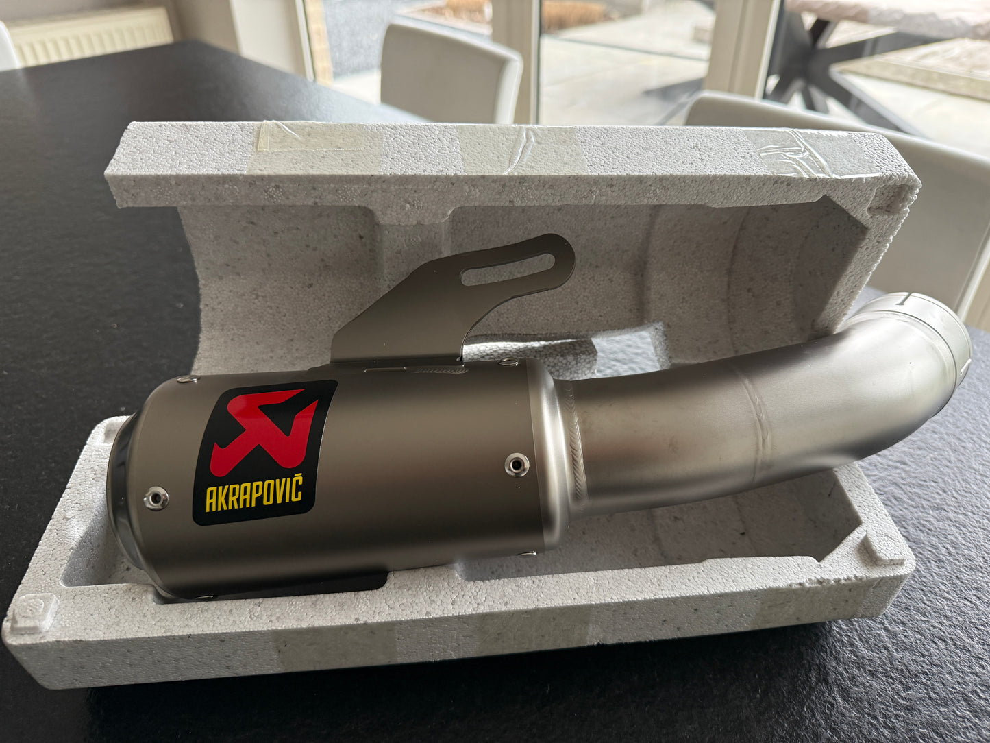 Akrapovic titanium uitlaatdemper evolution line