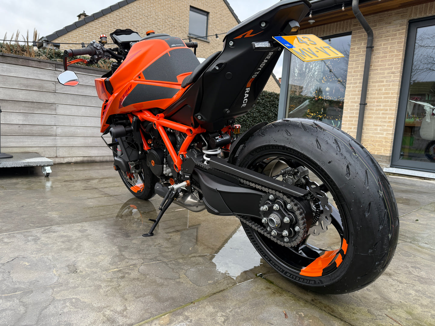 "Ready To Race" stickers