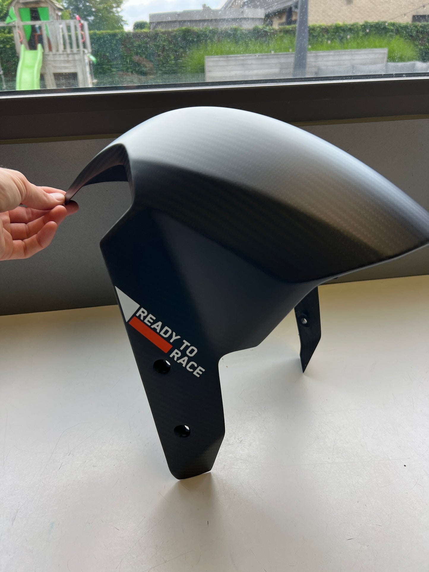 "Ready To Race" stickers