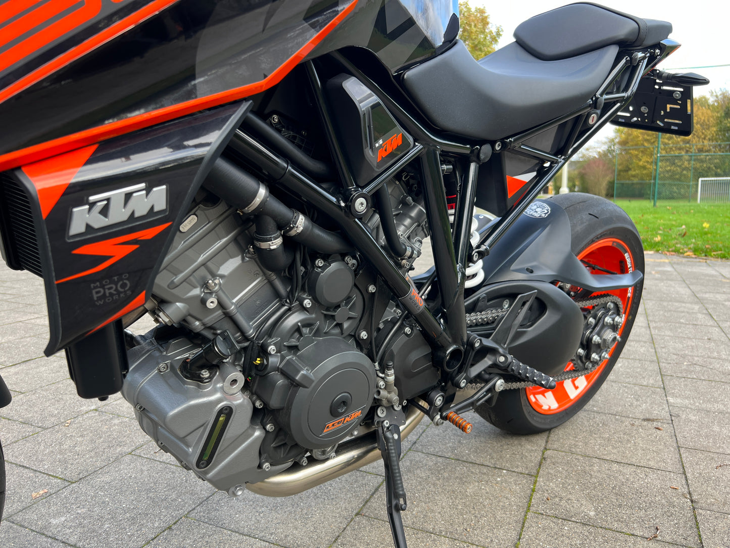KTM Logo zilver 3D sticker