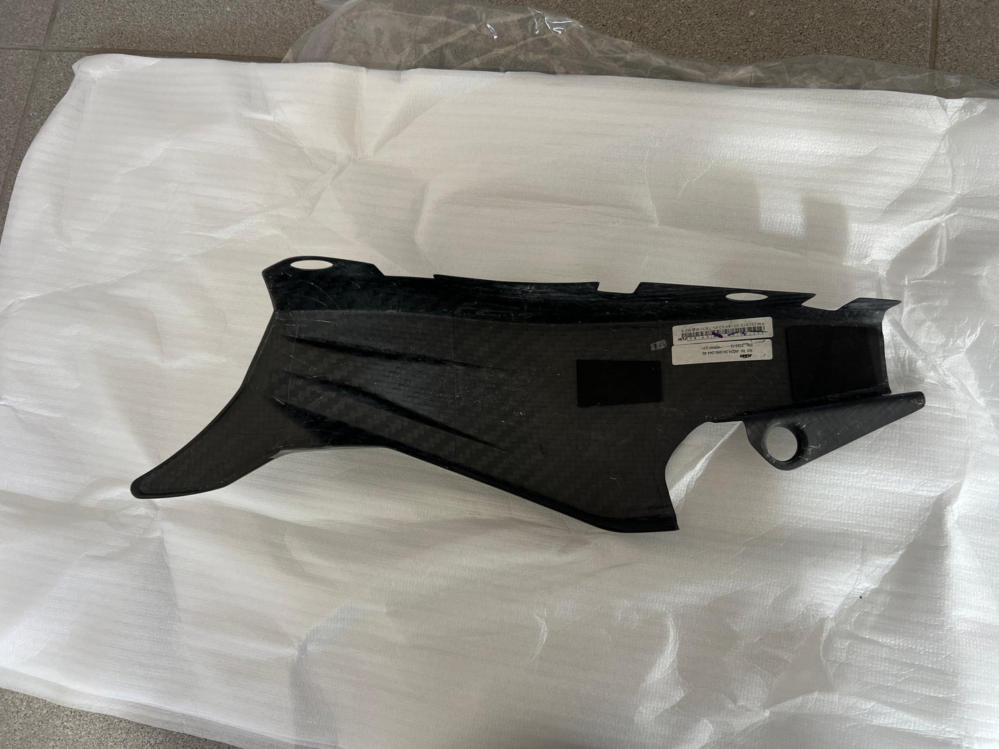 Achterbrug cover carbon