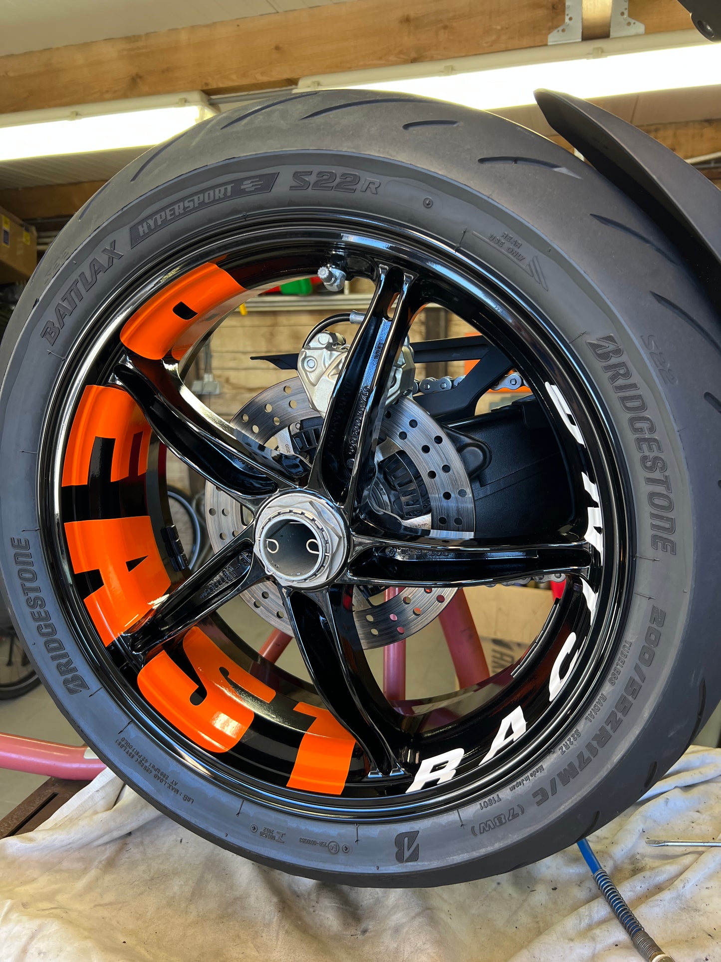 "BEAST" Velg stickers