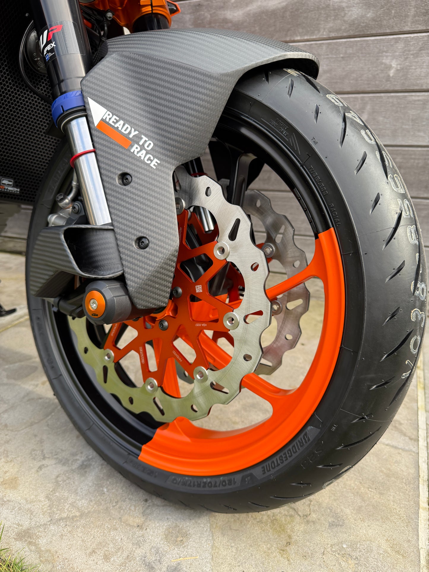 "Ready To Race" stickers