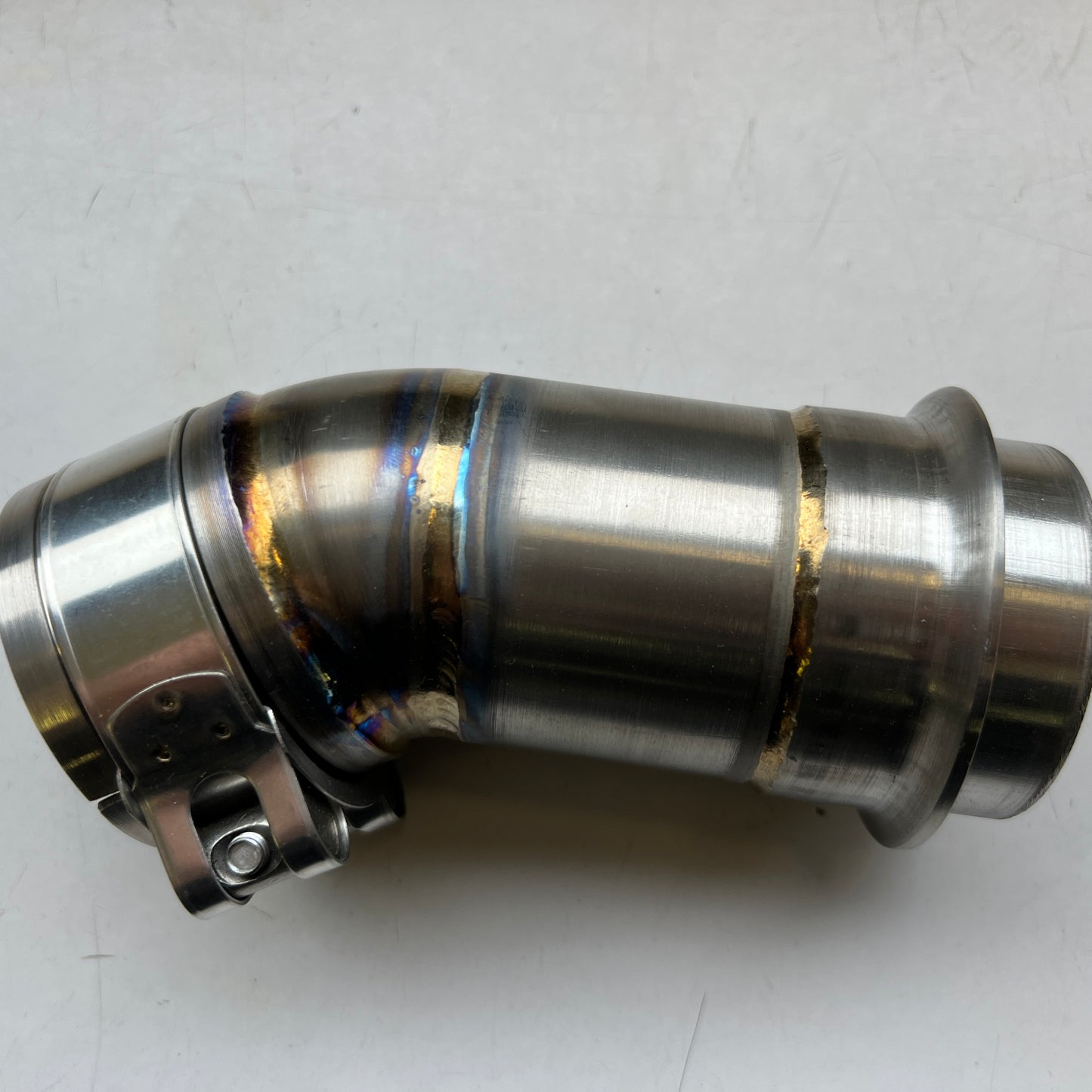 Titanium link-pipe