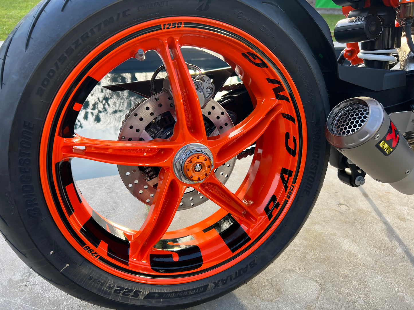 "BEAST" Velg stickers