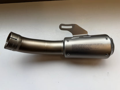 Gebruikte Akrapovic titanium uitlaatdemper evolution line