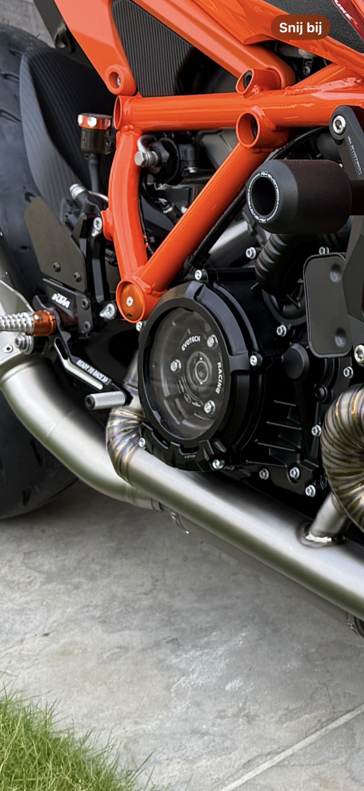 Koppelingsdeksel transparant Evotech