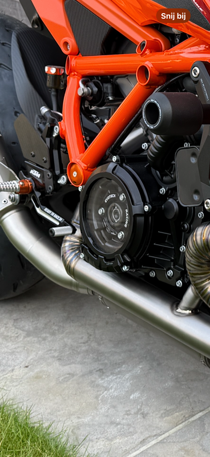 Koppelingsdeksel transparant Evotech