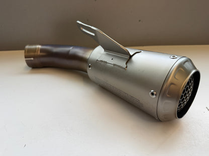Gebruikte Akrapovic titanium uitlaatdemper evolution line