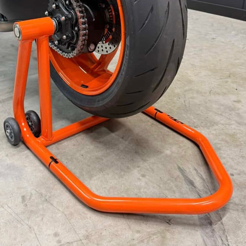 Paddockstand achter
