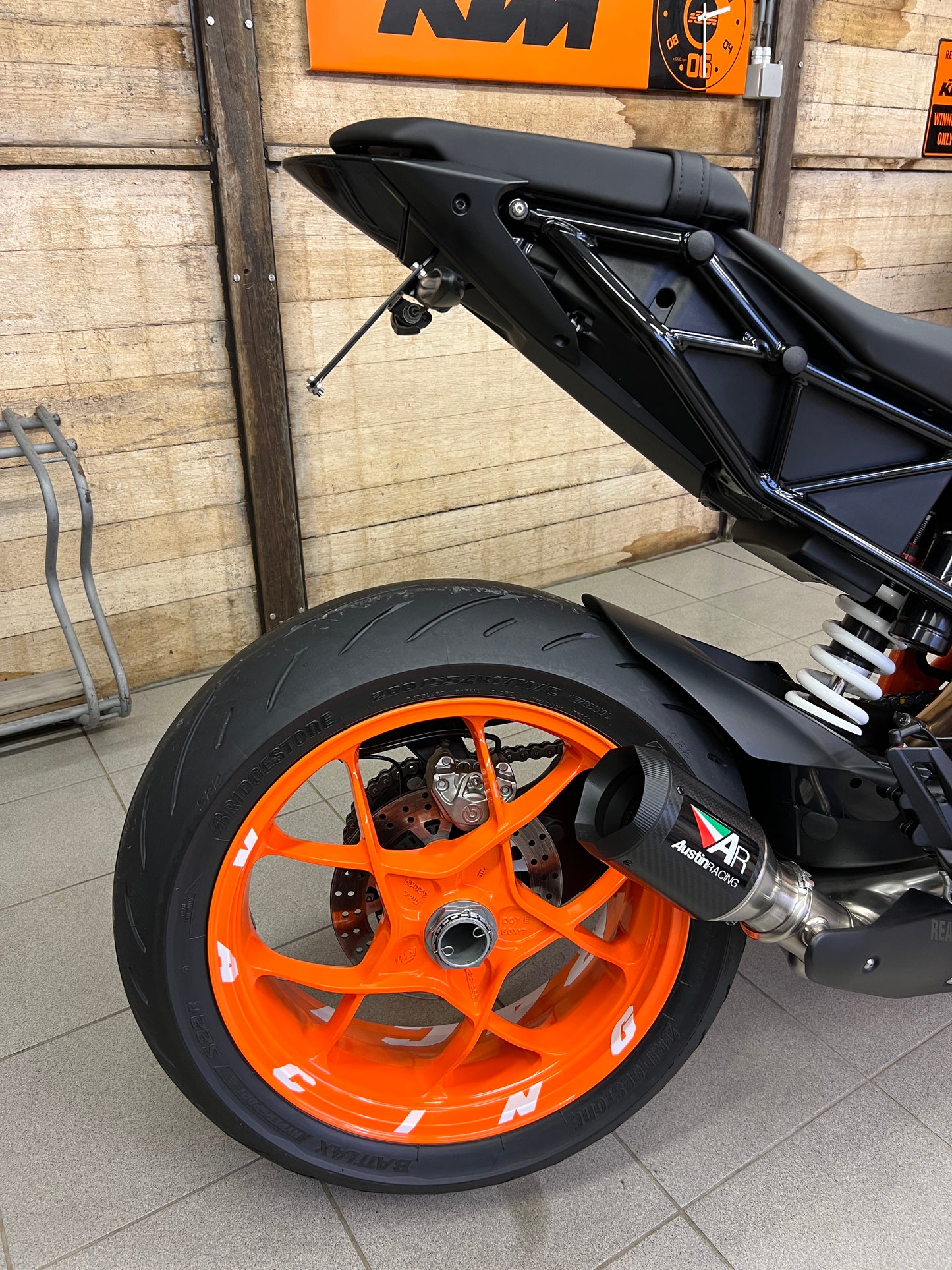 Custom kentekenplaathouder