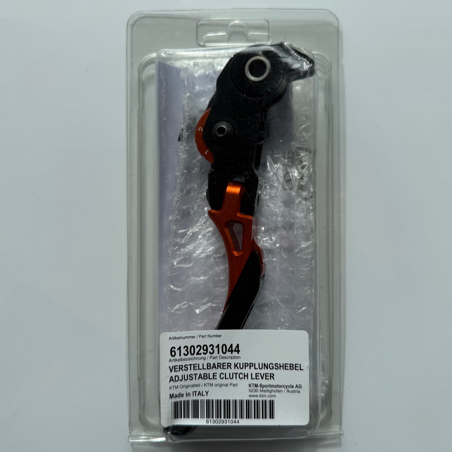 Hendelset lengte verstelbaar + opplooibaar