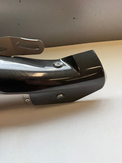 Gebruikte Akrapovic titanium uitlaatdemper