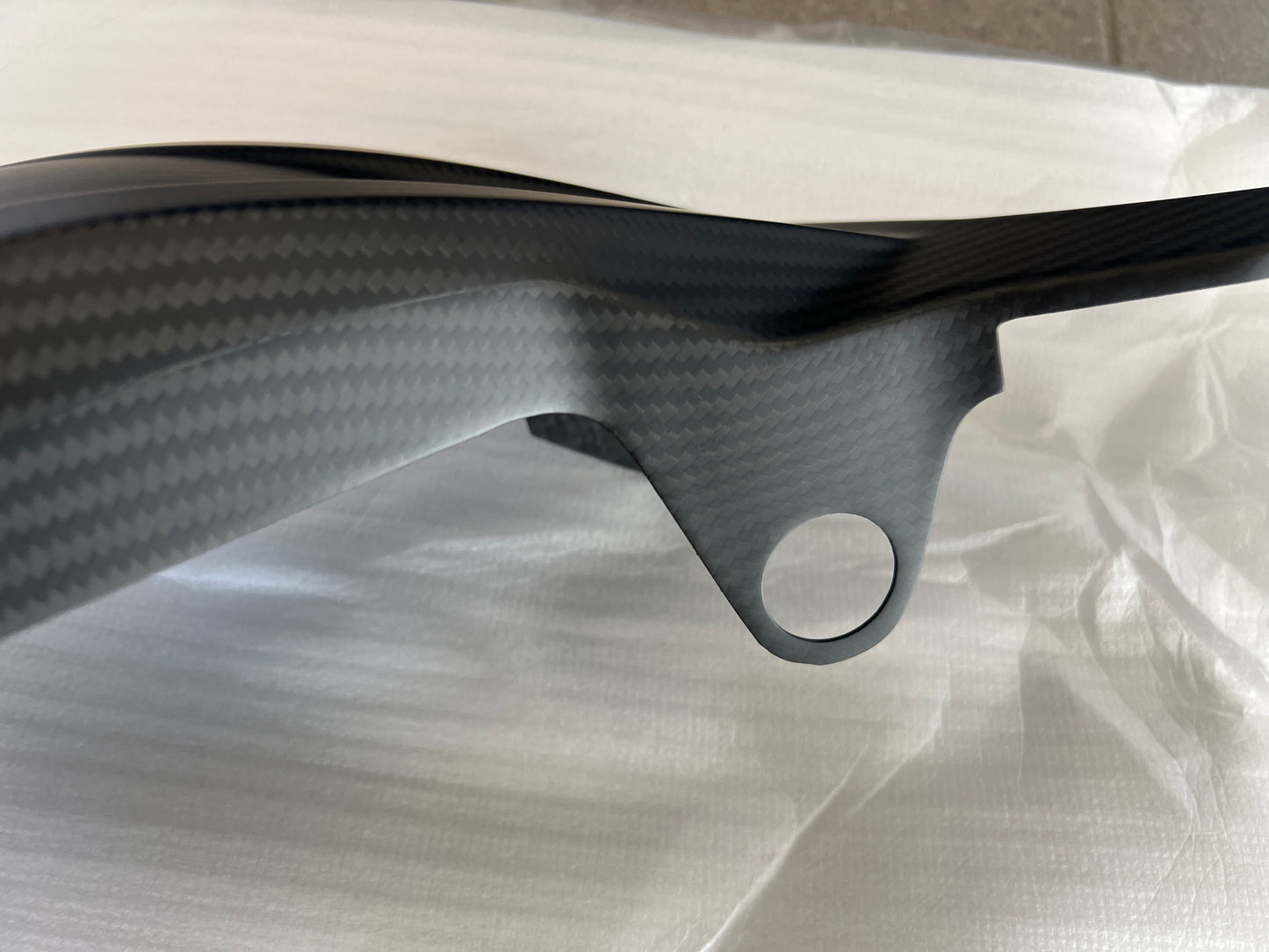 Achterbrug cover carbon