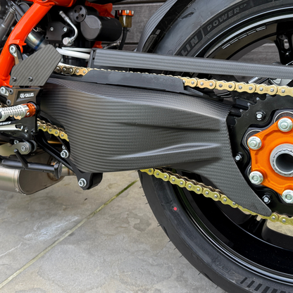 Achterbrug cover carbon