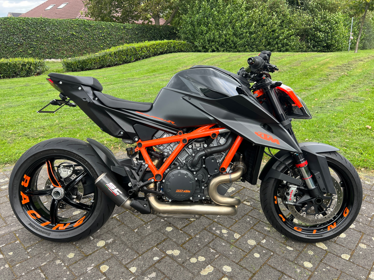 "RACING" Velg stickers