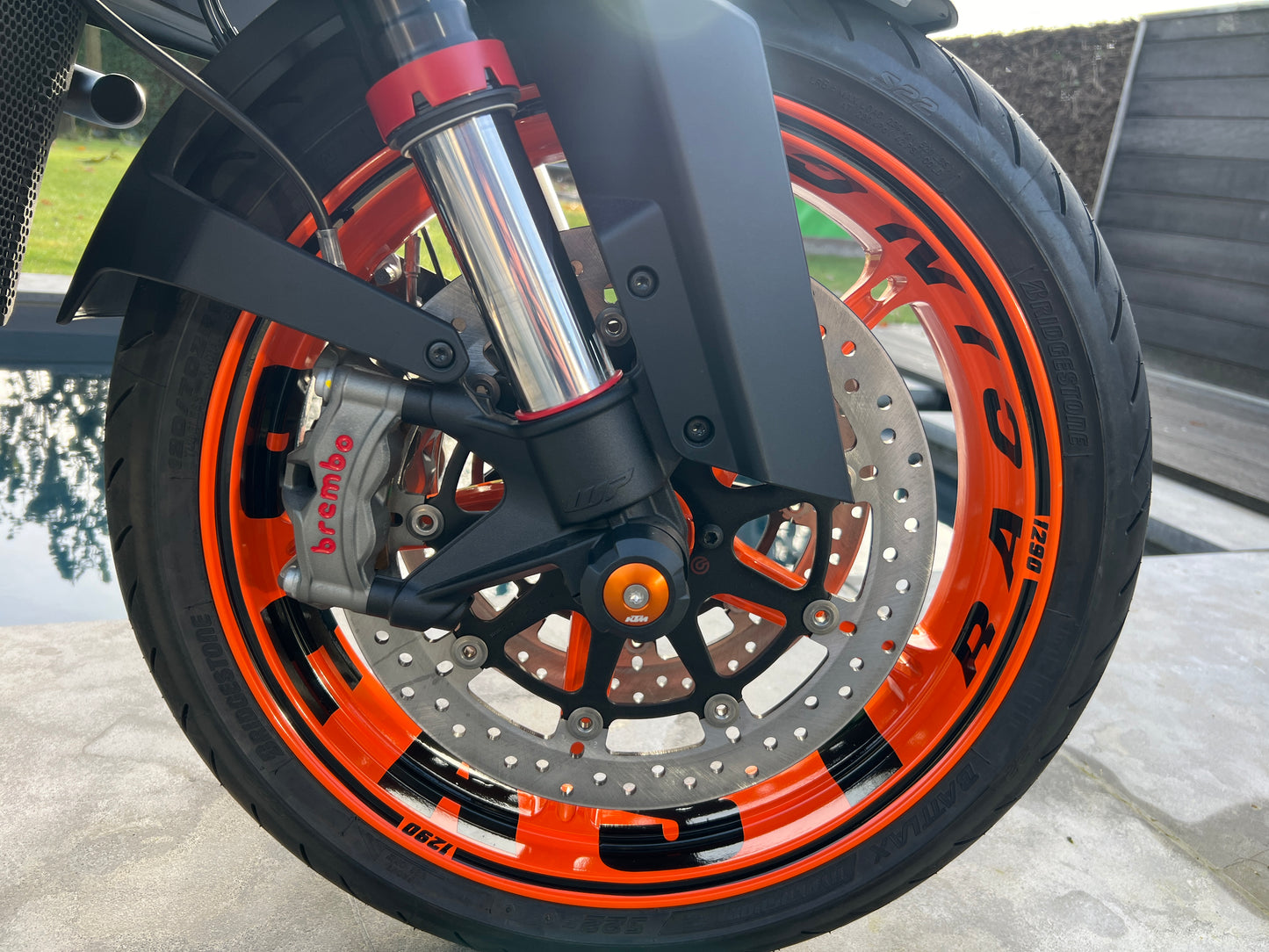 "BEAST" Velg stickers