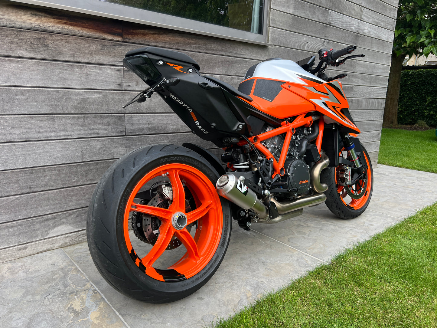 "Ready To Race" stickers