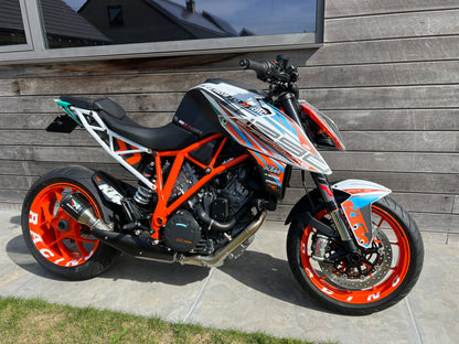 KTM Logo zilver 3D sticker