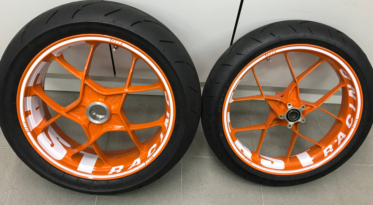 "BEAST" Velg stickers