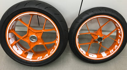 "BEAST" Velg stickers