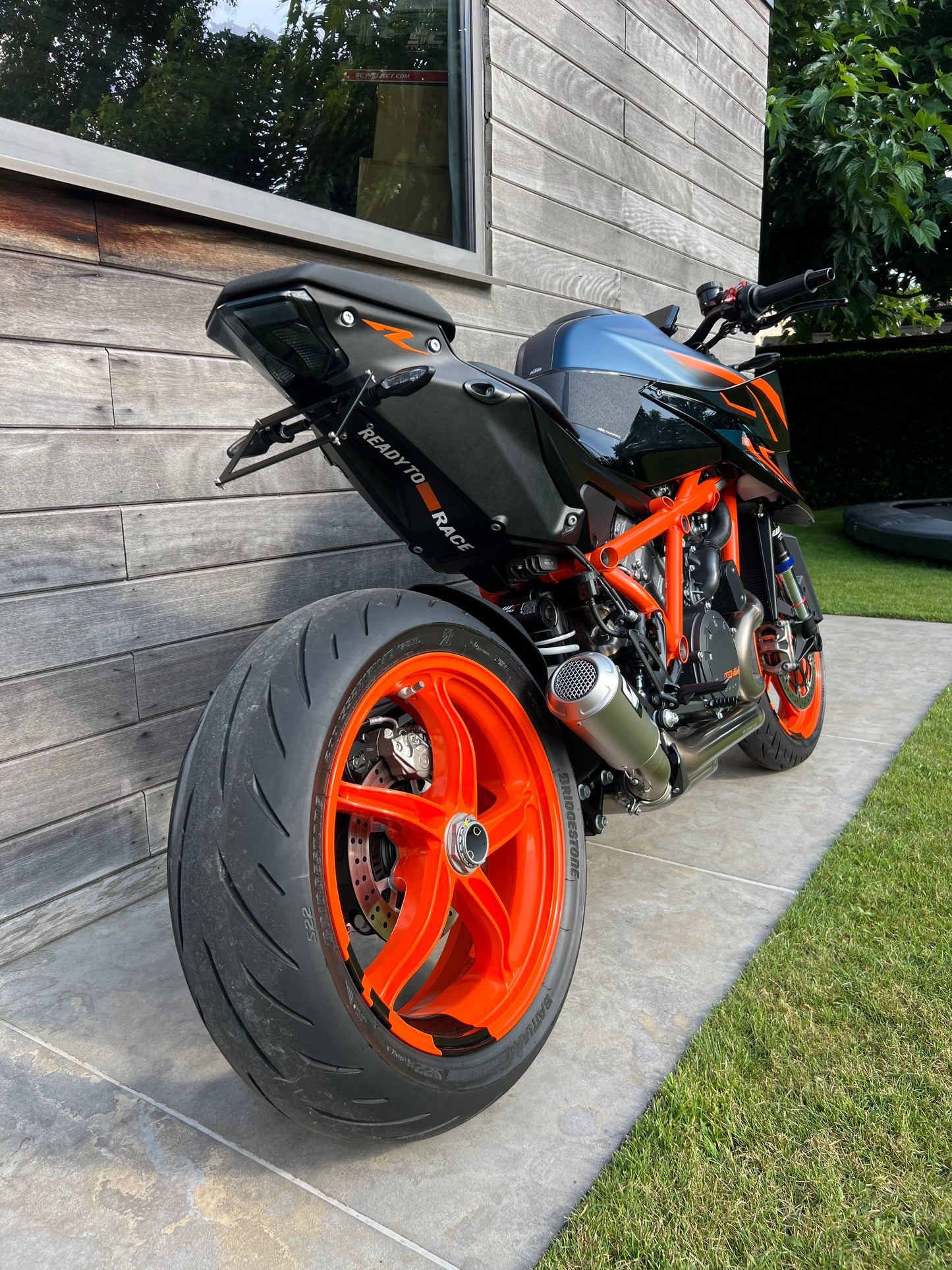 "Ready To Race" stickers