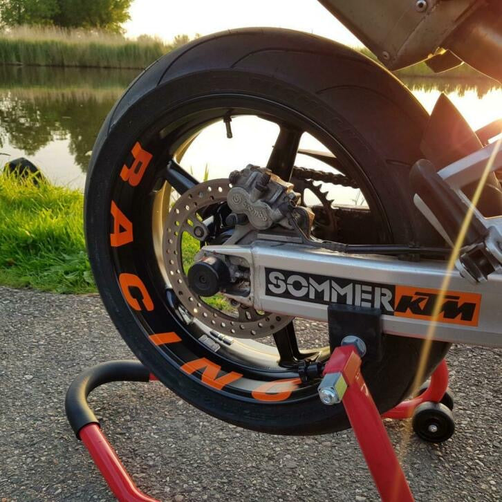 "RACING" Velg stickers