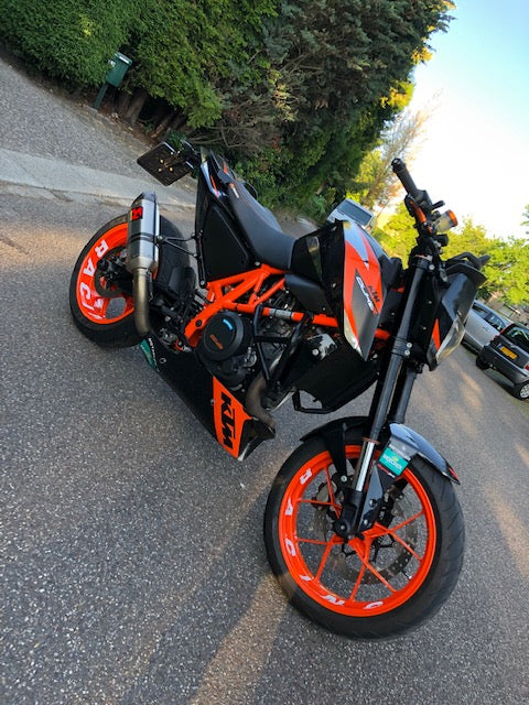 "RACING" Velg stickers