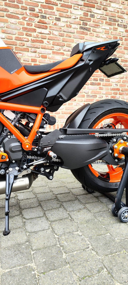 Achterbrug cover carbon