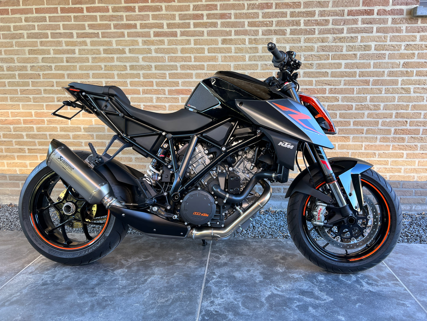 KTM Logo zilver 3D sticker