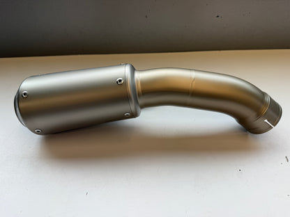 Gebruikte Akrapovic titanium uitlaatdemper evolution line