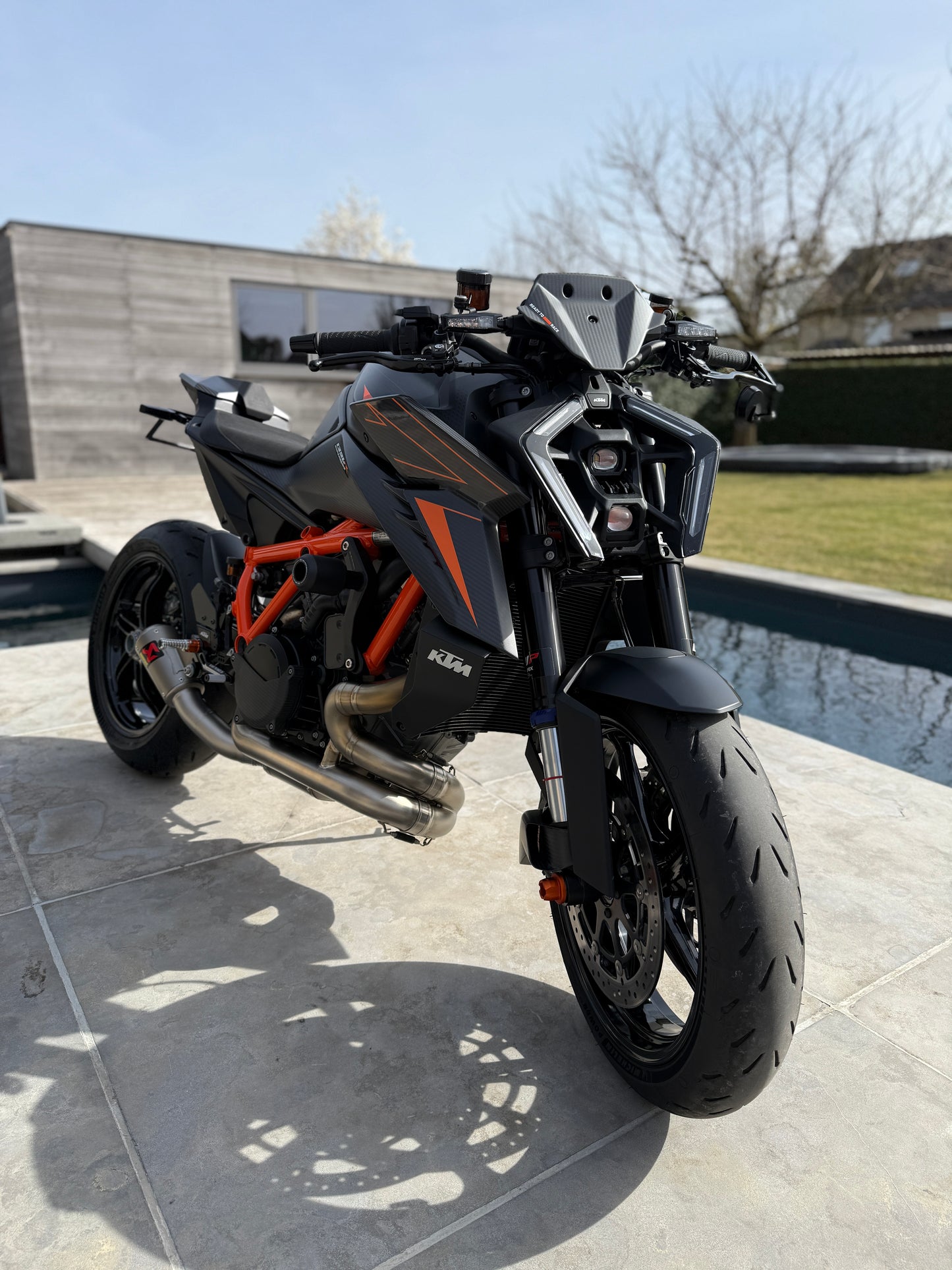 Akrapovic titanium uitlaatlijn