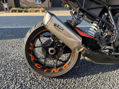 "RACING" Velg stickers