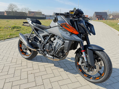 KTM Logo zilver 3D sticker