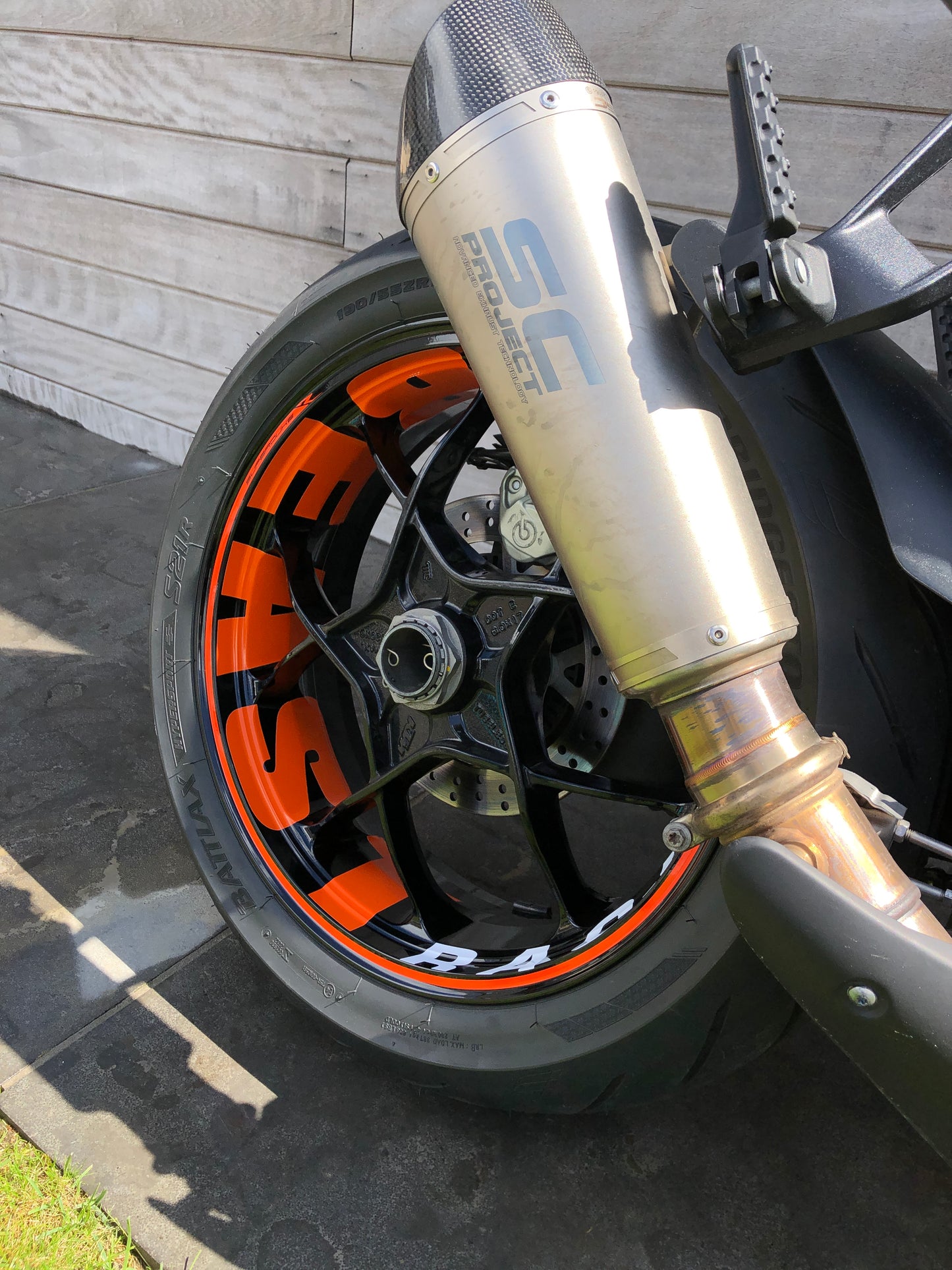 "BEAST" Velg stickers