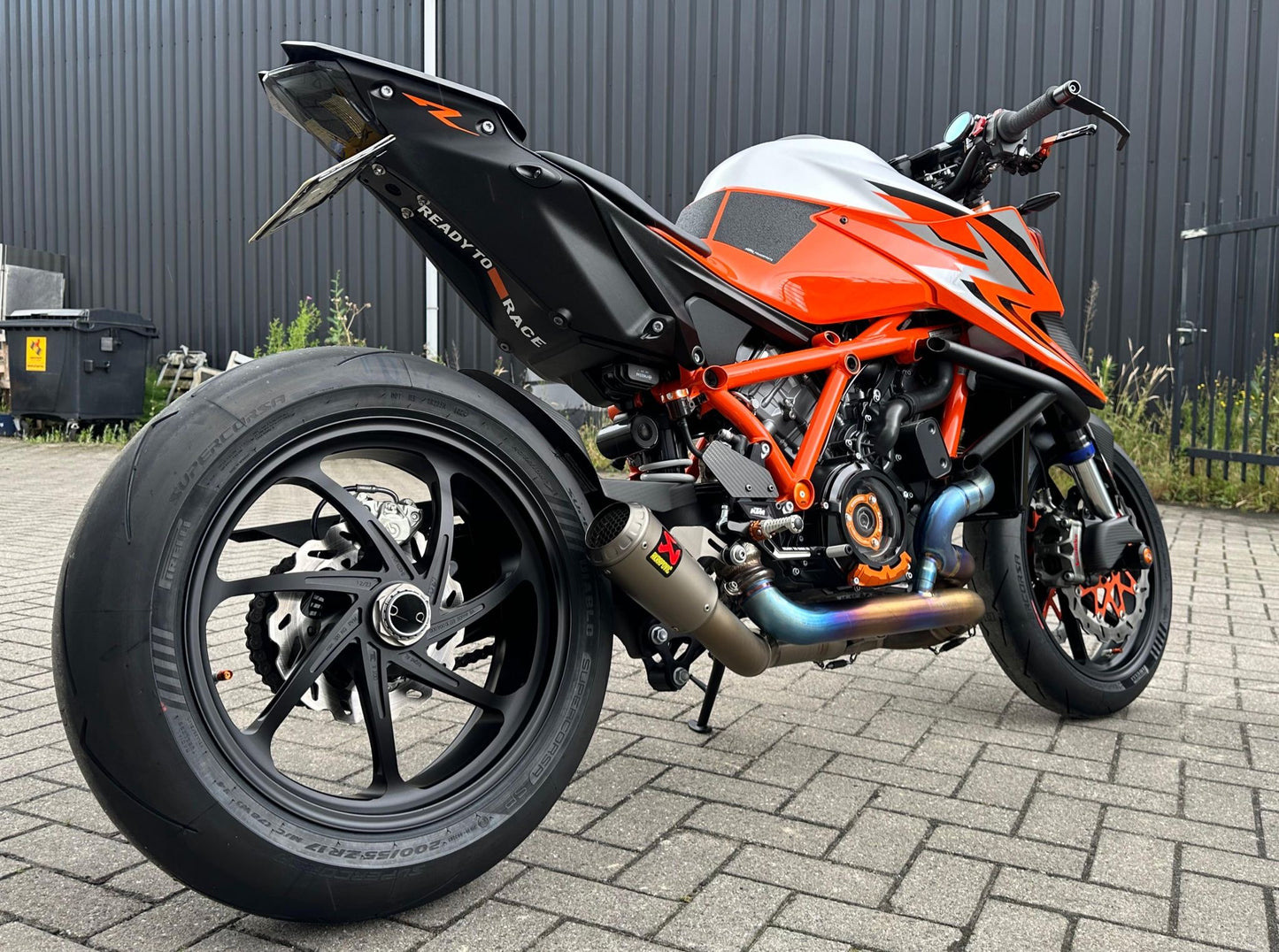 "Ready To Race" stickers