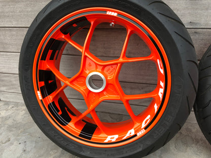 "BEAST" Velg stickers